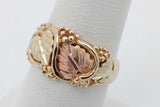 Black Hills Gold 10k Tricolor Gold Grape Leaf Ring 3.7 Grams Size 6.5 Eb926lcxsa