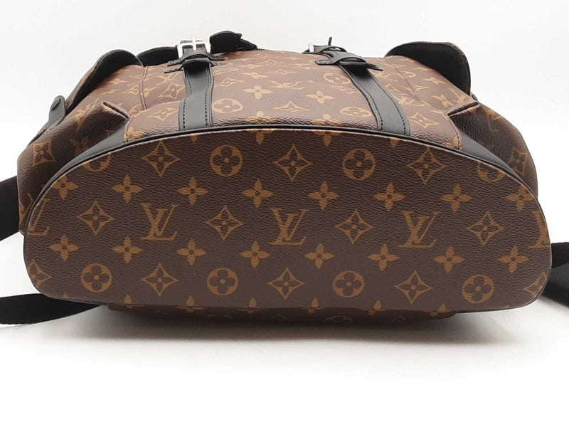 Louis Vuitton Christopher Mm Brown Backpack Aa0925loxzsa