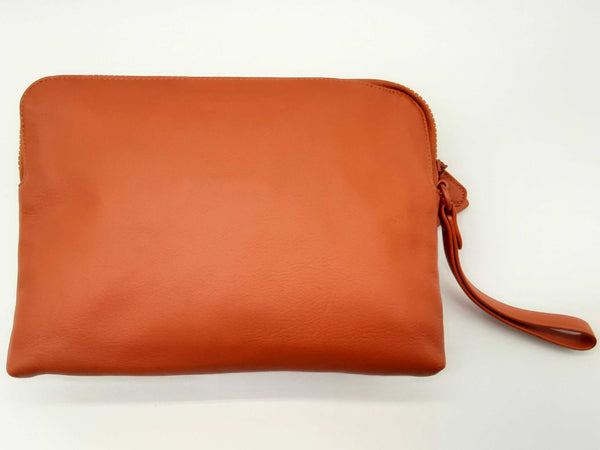 Coach Spicy Orange Ranger Leather Pouch Do0824oxde