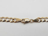 14k Yellow Gold 14.5g Concave Curb Chain 25 In Do0625irrde