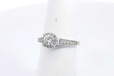 Approx. 0.5ctw Diamond Ring In 14k White Gold 3 Grams Size 5.5 Eb1124oxzsa