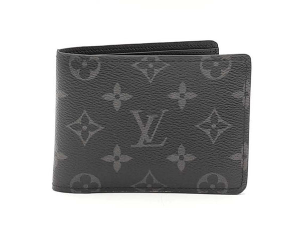 Louis Vuitton Multiple Wallet In Monogram Eclipse Coated Canvas Fw0925oozdu