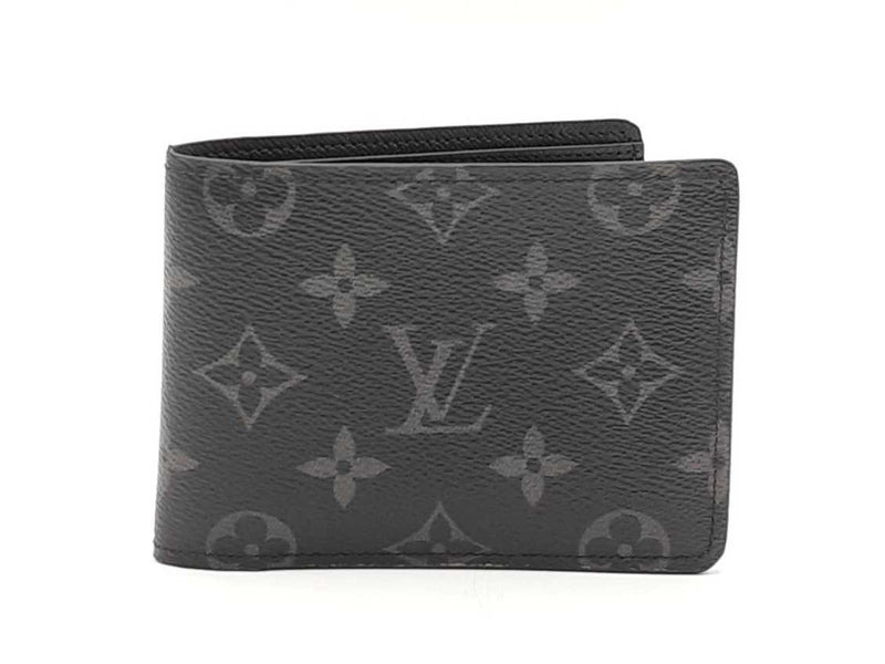 Louis Vuitton Multiple Wallet In Monogram Eclipse Coated Canvas Fw0925oozdu