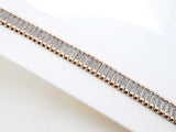 2.32 Cttw Diamond & 10k Yellow Tennis Bracelet 27.9 Grams 7.25 Inch Fw0425lexzdu