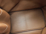 Hermes Birkin Hac 40 Gold Brown Togo Palladium Hardware Duffle Bag Do1025lpzxzde