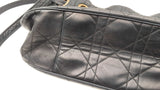 Christian Dior Cannage-quilted Black Leather Drawstring Bucket Bag Fw08ozxdu