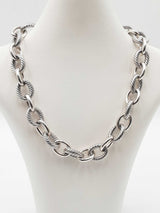 David Yurman Cable Chain Necklace In Sterling Silver 111.4g 18 Inch Fw0126irxdu