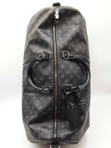 Louis Vuitton Monogram Eclipse Keepall 55 Bandoulière Bag Sd0726rzxdu