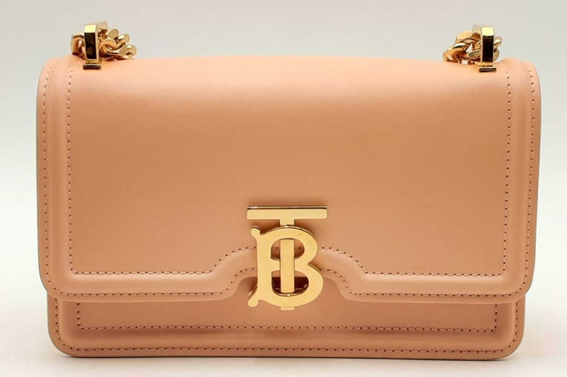 Burberry Light Pink Leather Shoulder Bag Eb1024pelsa