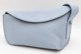Alexander Mcqueen Light Blue Leather T-bar Sling Crossbody Bag Eb0326exzde
