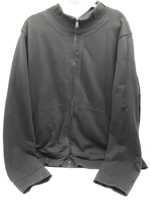 Fendi Black Cotton Zip Up Jacket Size Italian Xxxl Do0925lxzde