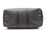 Louis Vuitton Keepall Bandoulière 45 Monogram Eclipse Coated Canvas Fw0725lzxzdu
