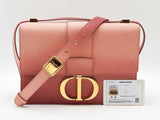 Christian Dior Medium 30 Montaigne Flap Bag In Pink Ombre Leather Fw0726exzdu