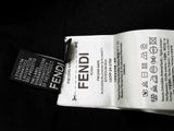 Fendi Forever Blouson Black Velvet Logo Jacket Size It 46 Do0325loxzde