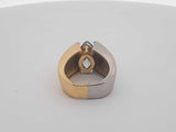 1.5ctw Diamonds 18k White/yellow Gold 18k 15.2 Grams Size 7 Ring Sd0525oozxsa