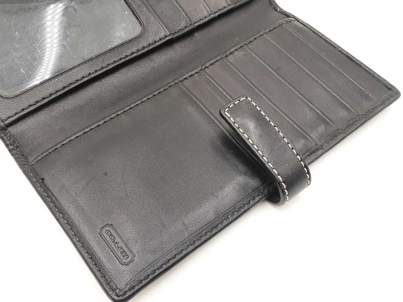 Coach Slim Wallet In Signature C Canvas Fabric & Leather Fw0725pxdu