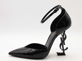 Saint Laurent Logo Heels Black Size 38 Aa0826lrzsa