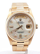 Rolex Oyster Presidential Day-date 18k Yellow Gold 36mm Watch 130.5 Grams Fw0425loxzxdu