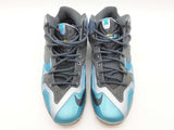 Nike Lebron 11 Gamma Blue Sneakers Size 12 Us Sd0126prde