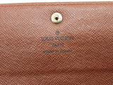 Louis Vuitton Monogram Coated Canvas Wallet Sd0625lrzde