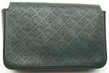 Burberry Hamsphire Perforated Green Leather Crossbody Eb1225orxdu
