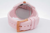 Michael Kors 44mm Ryder Pink Silicone & Rose Gold Tone Stainless Steel Quartz Watch 62.2 Grams Eb0726wrsa