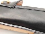 Gucci Jordaan Horsebit Black Leather Loafers Us Size 6.5 Fw0525lrzdu