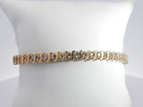 1.47 Cttw Diamond 14k Yellow Gold 13 Grams Tennis Bracelet 7 In Aa0825izxsa