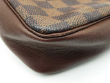 Louis Vuitton Trousse Pochette In Damier Ebene Coated Canvas Fw0626pirdu