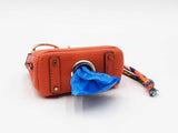 Mini Barkin Bag Doggie Waste Bag Dispenser Charm In Orange Fw0825cde
