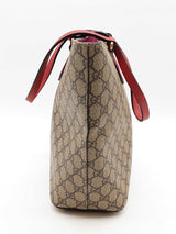 Gucci Gg Monogram Supreme Canvas Linea A Tote Bag Eb0626oxzde