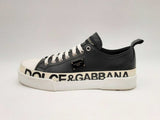 Dolce & Gabbana Portofino Calfskin Nappa Leather Sneakers Size Eu 39 Fw0125rxsa