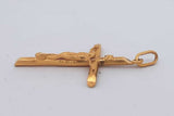 23k Yellow Gold Crucifix Pendant 8.6 Grams Eb0726rxzsa