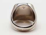 Louis Vuitton Monogram Canvas Signet Ring Size 9 Do1025lorde
