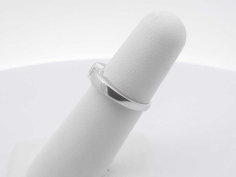 0.20ctw 14k White Gold 2.7 Grams Ring Size 6 Sd0725lpzsa