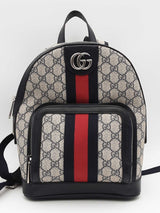 Gucci Ophidia Gg Supreme Canvas Web Backpack Eb1125cxzsa