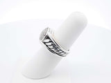 David Yurman 0.58 Cttw Diamond & Sterling Silver Cable Ring 9.9 Grams Size 6 Fw0726lrzdu
