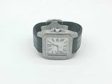 Cartier Santos 100 33mm Automatic Watch Stainless Steel With Diamond Bezel Jg0125pwzxmia