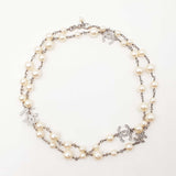 Chanel Graduated Faux-pearl & Cc Crystal Sautoir Necklace 43 Inch Fw0826czxdu