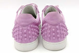 Christian Louboutin Vieira 2 Orlato Purple Suede Sneakers Size 38 Eb0926lorsa