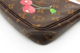 Louis Vuitton Takashi Murakami Monogram Cerises Pochette Eb0726ixzsa
