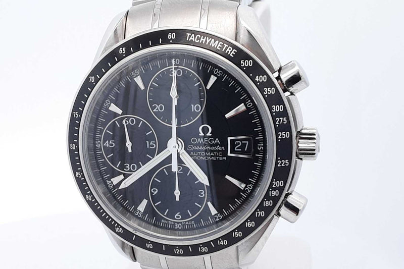 Omega Speedmaster Automatic Chronometer 39mm Stainless Steel Watch Eb0724loxzdu