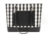 Kate Spade New York Perfect Tote In Jazzy Gingham Textured Pvc Fw0425wzsa