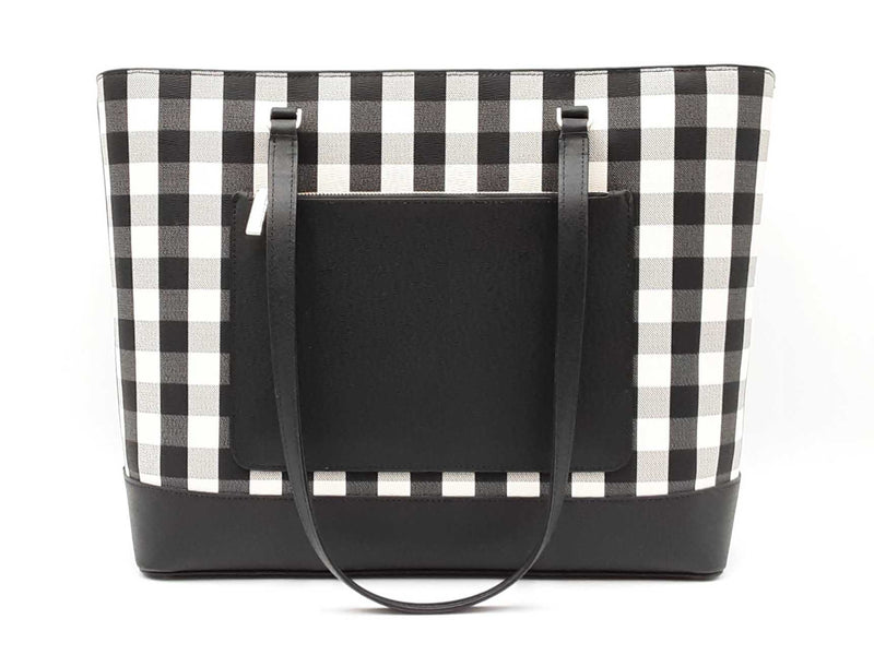 Kate Spade New York Perfect Tote In Jazzy Gingham Textured Pvc Fw0425wzsa