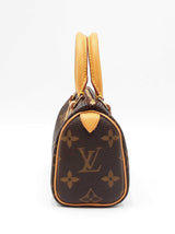 Louis Vuitton Monogram Canvas Nano Speedy Bag Fw0225ozzdu