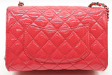 Chanel Quilted Pink Patent Leather Kiss Lock Front Pocket Crossbody Eb1025lexzde