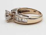 7.40 Cttw Diamonds 14k Yellow Gold 6.6g Ring Size 6.25 Do0125orzxde
