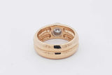 0.35ctw Diamond Band Ring In 14k Yellow Gold 11.8 Grams Size 9.5 Eb1025pcrsa