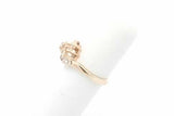 0.38cttw Diamond Ring In 14k Yellow Gold 3.4 Grams Size 5.25 Eb0926worsa