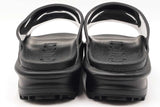 Gucci Black Rubber Interlocking G Platform Slides Size 9 Eb1225lxzdu